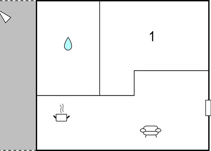 דירה One-bedroom In